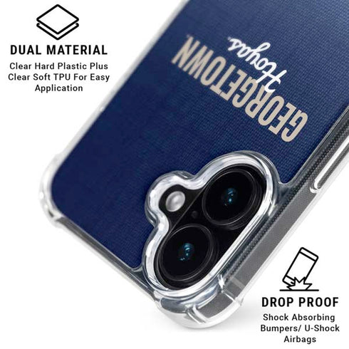 Georgetown University Hoyas iPhone 16 Plus MagSafe Case