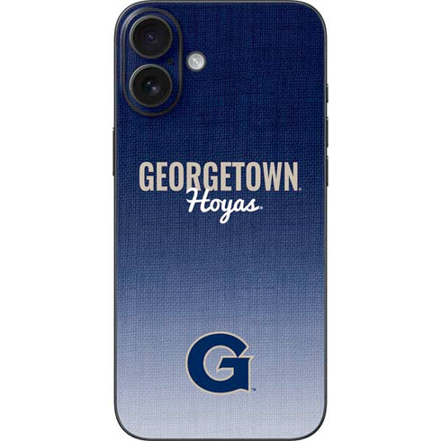 Georgetown University Hoyas iPhone 16 Plus Skin