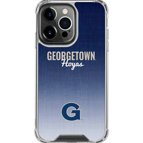 Georgetown University Hoyas iPhone 16 Pro Max Clear Case