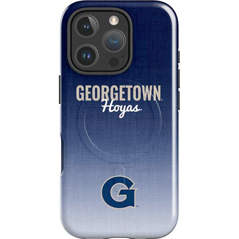 Georgetown University Hoyas iPhone 16 Pro Max Magsafe Impact Case