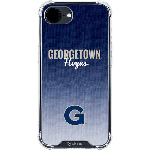 Georgetown University Hoyas iPhone 16e Clear Case