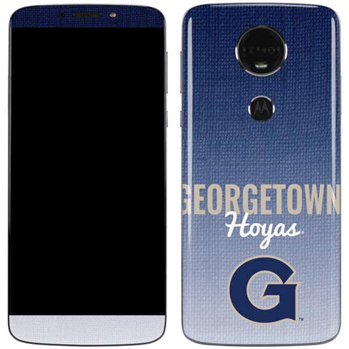 Georgetown University Hoyas Moto E5 Plus Skin