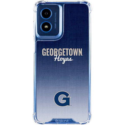 Georgetown University Hoyas Moto G 5G (2024) Clear Case