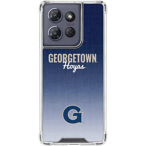 Georgetown University Hoyas Moto G Power 5G (2025) Clear Case