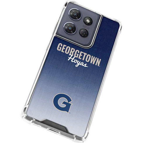 Georgetown University Hoyas Moto G Stylus 5G (2025) Clear Case
