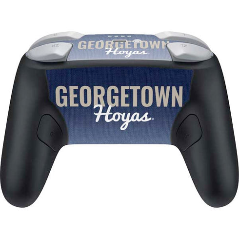 Georgetown University Hoyas Nintendo Switch 2 (2025) Pro Controller Skin