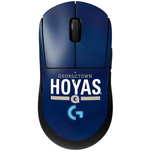 Georgetown University Hoyas Stripe G Pro Wireless Gaming Mouse Skin