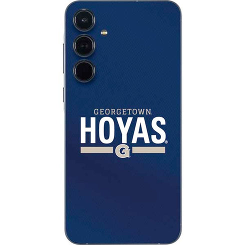 Georgetown University Hoyas Stripe Galaxy A35 5G Skin