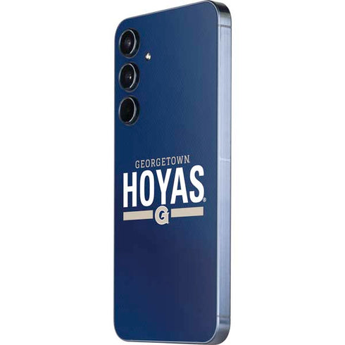 Georgetown University Hoyas Stripe Galaxy A35 5G Skin