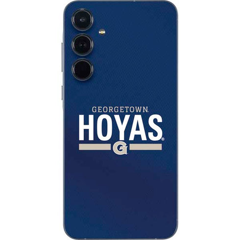 Georgetown University Hoyas Stripe Galaxy A55 5G Skin