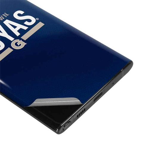 Georgetown University Hoyas Stripe Galaxy Note 10 Plus Skin