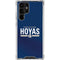 Georgetown University Hoyas Stripe Galaxy S23 Ultra Clear Case