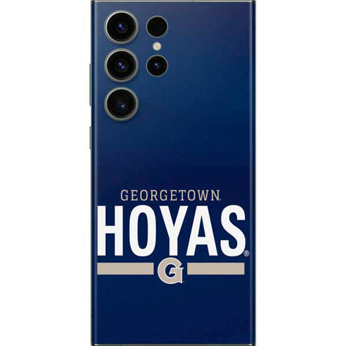 Georgetown University Hoyas Stripe Galaxy Skins