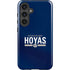 Georgetown University Hoyas Stripe Galaxy S25 Impact Case