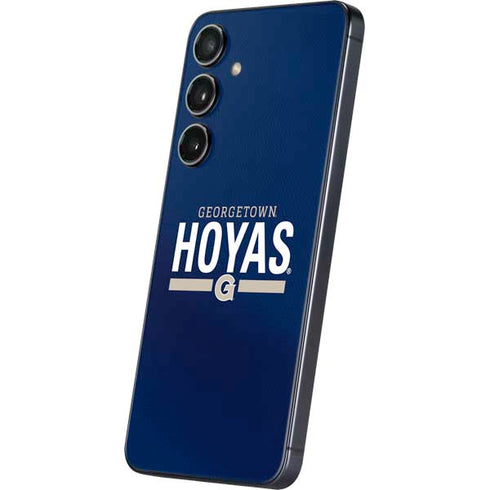 Georgetown University Hoyas Stripe Galaxy S25 Skin