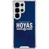 Georgetown University Hoyas Stripe Galaxy S25 Ultra Clear Case