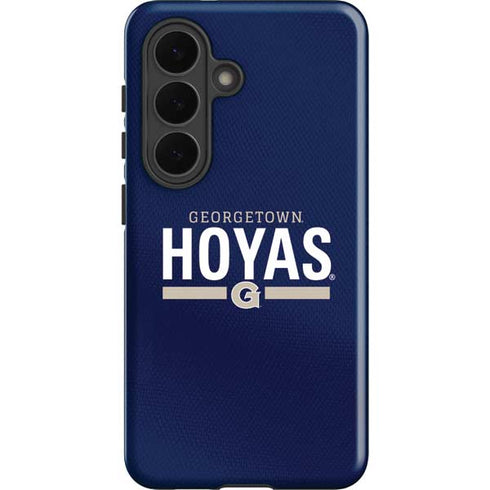 Georgetown University Hoyas Stripe Galaxy S26 Impact Case
