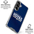 Georgetown University Hoyas Stripe Galaxy S26 Plus Clear Case