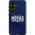 Georgetown University Hoyas Stripe Galaxy S26 Plus Impact Case