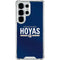 Georgetown University Hoyas Stripe Galaxy S26 Ultra Clear Case