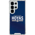 Georgetown University Hoyas Stripe Galaxy S26 Ultra Clear Case