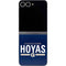 Georgetown University Hoyas Stripe Galaxy Z Flip6 Skin