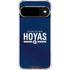 Georgetown University Hoyas Stripe Google Pixel 10 Clear Case