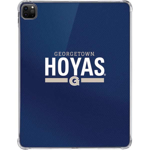Georgetown University Hoyas Stripe iPad Pro 11in (2024) Clear Case