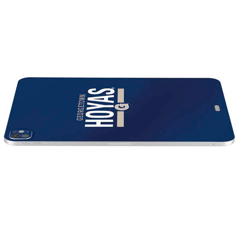 Georgetown University Hoyas Stripe iPad Pro 13in M4 (2024) Skin