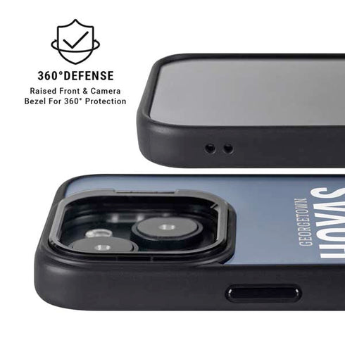 Georgetown University Hoyas Stripe iPhone 13 Kickstand Case