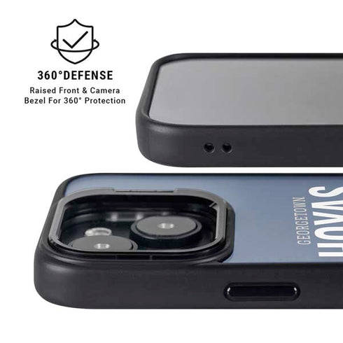 Georgetown University Hoyas Stripe iPhone 14 Kickstand Case