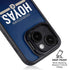 Georgetown University Hoyas Stripe iPhone 14 Plus Kickstand Case