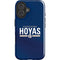Georgetown University Hoyas Stripe iPhone 16 Impact Case