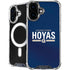 Georgetown University Hoyas Stripe iPhone 16 Plus MagSafe Case