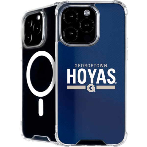 Georgetown University Hoyas Stripe iPhone 16 Pro MagSafe Case