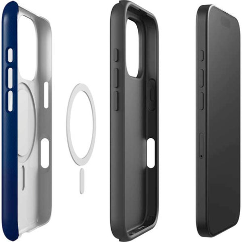 Georgetown University Hoyas Stripe iPhone 16 Pro Magsafe Impact Case