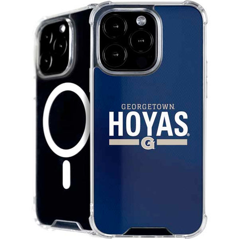 Georgetown University Hoyas Stripe iPhone 16 Pro Max MagSafe Case