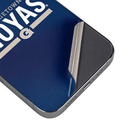 Georgetown University Hoyas Stripe iPhone 16 Pro Max Skin