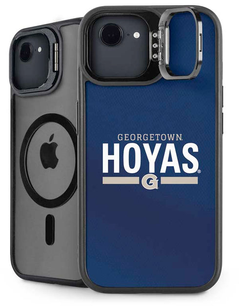 Georgetown University Hoyas Stripe iPhone 16e Kickstand Case