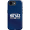 Georgetown University Hoyas Stripe iPhone 16e Impact Case