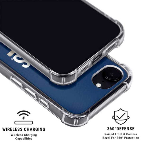 Georgetown University Hoyas Stripe iPhone 16e MagSafe Case