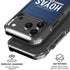 Georgetown University Hoyas Stripe iPhone 18 Pro Clear Case