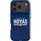 Georgetown University Hoyas Stripe iPhone 18 Pro Impact Case