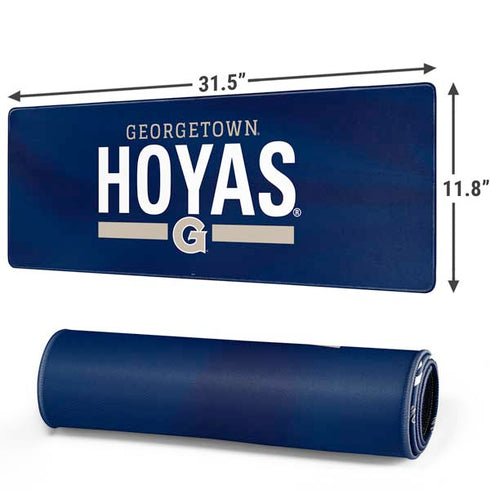 Georgetown University Hoyas Stripe Gaming Mouse Pad