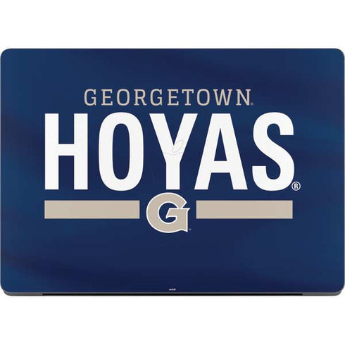 Georgetown University Hoyas Stripe Apple MacBook Pro 14-inch Skin