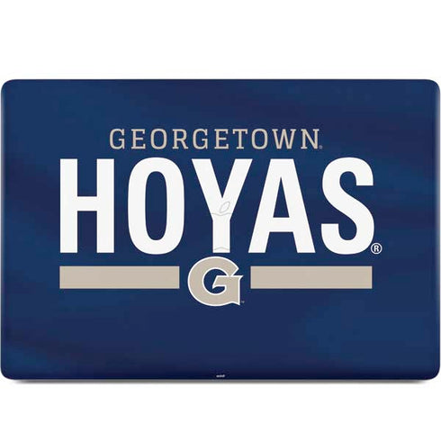 Georgetown University Hoyas Stripe MacBook Skins