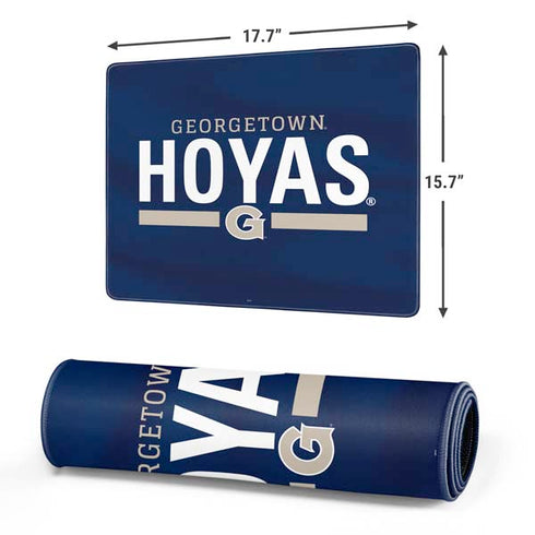 Georgetown University Hoyas Stripe Gaming Mouse Pad