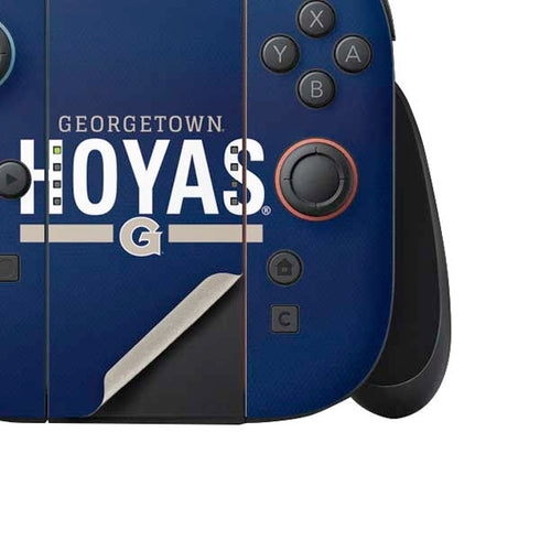 Georgetown University Hoyas Stripe Nintendo Switch 2 (2025) Joy-Con Controller Skin