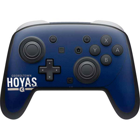 Georgetown University Hoyas Stripe Nintendo Switch 2 (2025) Pro Controller Skin