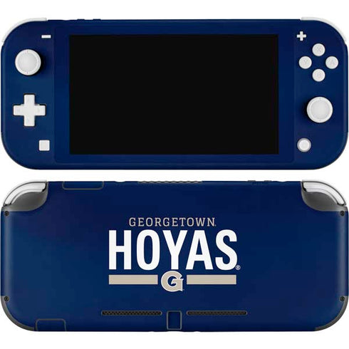 Georgetown University Hoyas Stripe Nintendo Skins